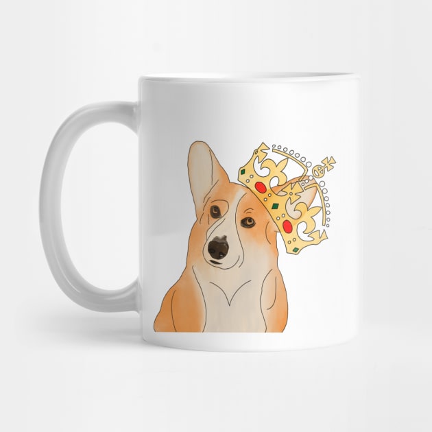 Royal Corgi by Colzo Art